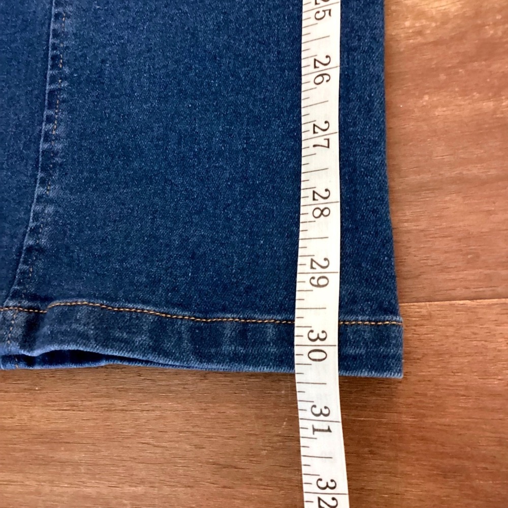 SugarLips Daze Denim Cargo Wide Leg Pants Mid-Blue Size Large - Picture 6 of 12
